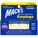 Mack's Pillow Soft Silicone Putty Ear Plugs 2 Pairs