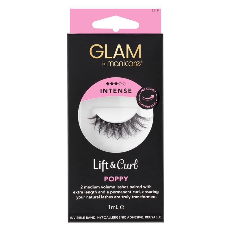 Manicare Glam Lift & Curl Poppy - Intense / Luxe