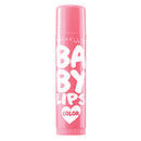 Maybelline Baby Lips lip balm tube on a white background