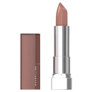 Maybelline lipstick with case on a white background
