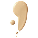 Beige foundation swatch on a white background