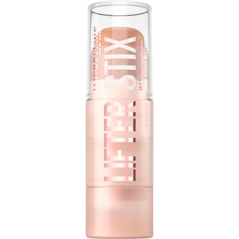 Rose gold lip balm with 'Lip Stix' text on a white background