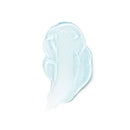 Blue cream swatch on a white background