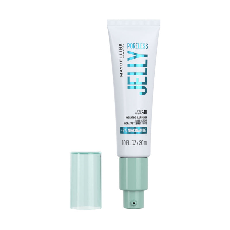 Maybelline Pure Loose Powder with applicator on a white background