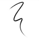 Black abstract line drawing on a white background