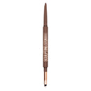 Eyebrow pencil with brown color on a white background