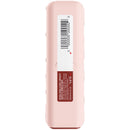Pink electronic device with a barcode label on a white background