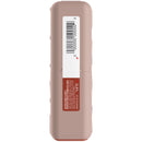Lipstick with a barcode and label on a white background