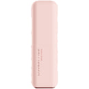 Pink Maybelline lip balm on a white background