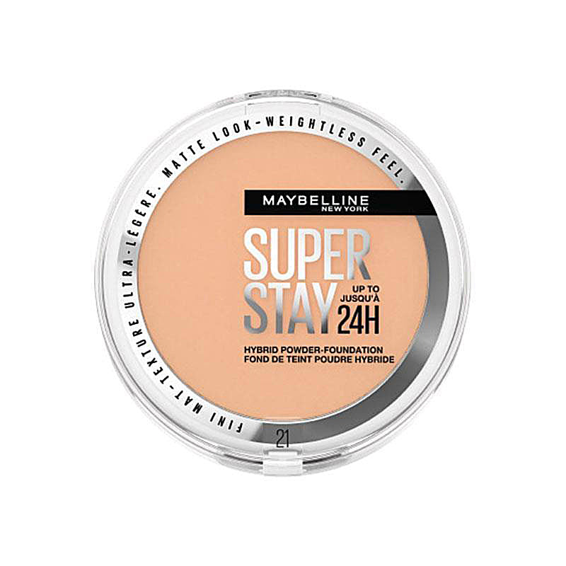 Maybelline Superstay 24H Hybrid Powder Foundation 21 Nude Beige