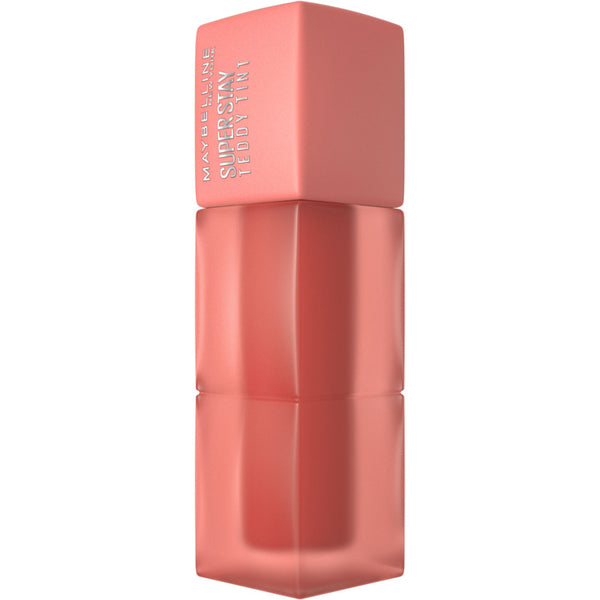 Coral-colored lipstick with 'Max Factor' branding on a white background