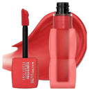Maybelline Superstay Teddy Tint lip product with applicator on a white background