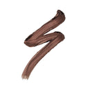 Brown makeup swatch on a white background