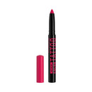 Pink lip liner with black casing on a white background