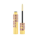 Maybelline mascara with yellow and pink packaging on a white background
