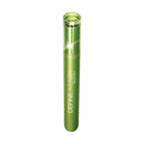 Green mascara tube with 'Define-A-Lash' text on a white background