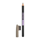 Maybelline brow pencil with brush on a white background