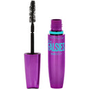 Maybelline The Falsies mascara with purple tube and black brush on a white background