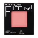 Maybelline Fit Me blush in a black packaging box on a white background