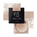 Maybelline Fit Me loose finishing powder with packaging on a white background