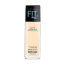 Maybelline Fit Me foundation bottle on a white background