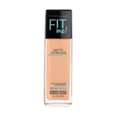 Dior foundation bottle with black cap on a white background