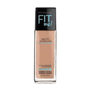 Maybelline Fit Me foundation bottle on a white background