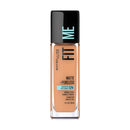 Maybelline Fit Me foundation bottle on a white background