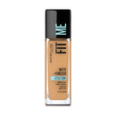 Maybelline Fit Me foundation bottle on a white background