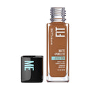 Maybelline Fit Me foundation bottle on a white background