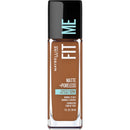 Maybelline Fit Me foundation bottle on a white background