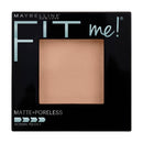 Maybelline Fit Me! powder in packaging on a white background