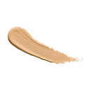 Beige makeup swatch on a white background