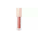 Lipstick in a clear case on a white background