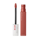 Maybelline Super Stay Matte Ink lipstick with applicator on a white background