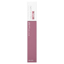 Maybelline Matte Ink lip gloss with a white cap on a white background