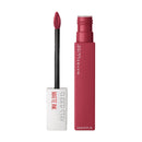 Maybelline Super Stay Matte Ink lipstick with applicator on a white background