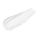 Clear plastic cone-shaped object on a white background