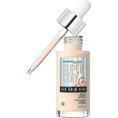 Maybelline Super Stay 24H Skin Tint bottle with applicator on a white background