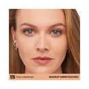 Close-up of a woman's face with makeup unretouched, labeled '126 Cool undertones'.