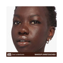 Close-up of a person with cool undertones on a white background