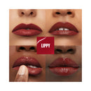 Collage of lips with a 'LIPPY' logo in the center.