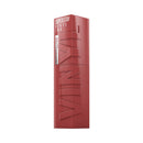 Lipstick with 'Superstay Vinyl Ink' packaging on a white background