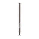 Eyebrow pencil with black tip on a white background