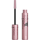 Maybelline Lash Sensational mascara with pink packaging on a white background