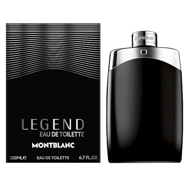 Mont Blanc Legend Eau De Toilette 200ml bottle and packaging