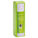 MooGoo Natural Cow Lick Lip Balm packaging on a white background