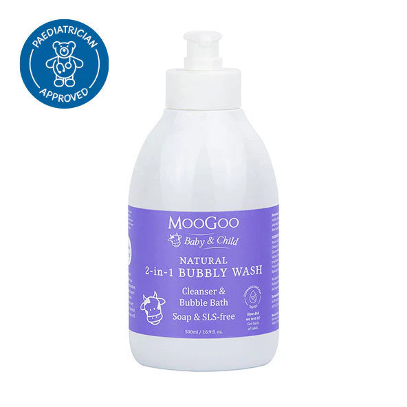 MooGoo Mini Moo Bubbly Wash 500ml