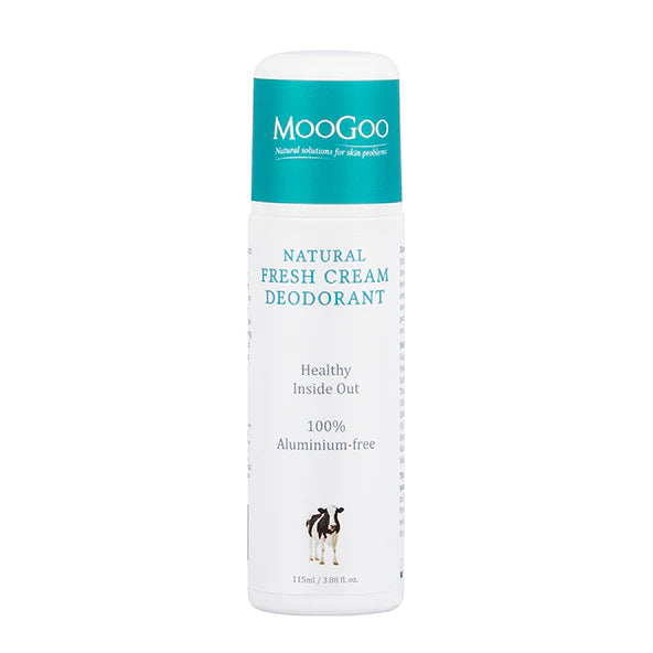 MooGoo Fresh Cream Deodorant - Lemon Myrtle 115ml