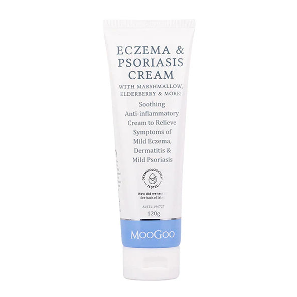 MooGoo Eczema & Psoriasis Cream Marshmallow 120g